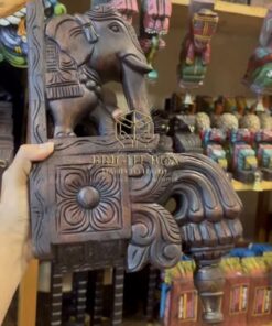 Elephant and Bodhil wall bracket